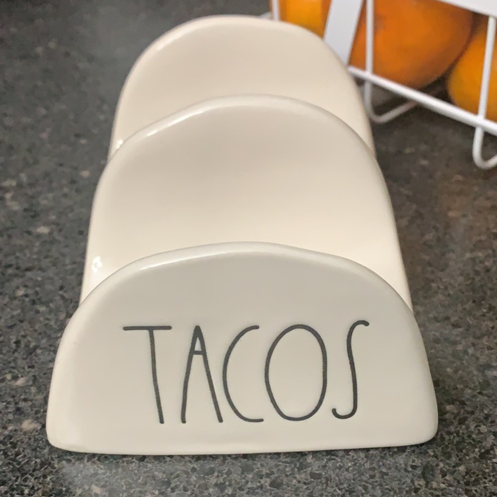 Rae Dunn tacos